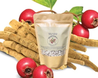 USDA Organic ASHWAGANDHA ROOT Dried Herb for Herbal Teas | Tinctures | Capsules