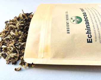 Echinacea Root dried herb Wildcrafted Ethically sourced Pesticide & Herbicide Free For Teas Tincture | Capsules