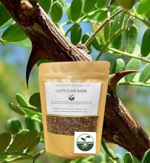 Wildcrafted CATS CLAW BARK herb  Uncaria Tomentosa for Tinctures Capsules Teas etc