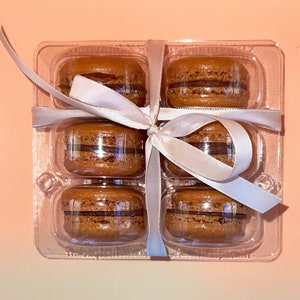 Chocolate Ganache Macarons