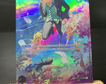 One Piece Proxy Card Holo - Sanji ST14-003 Special Character OP10