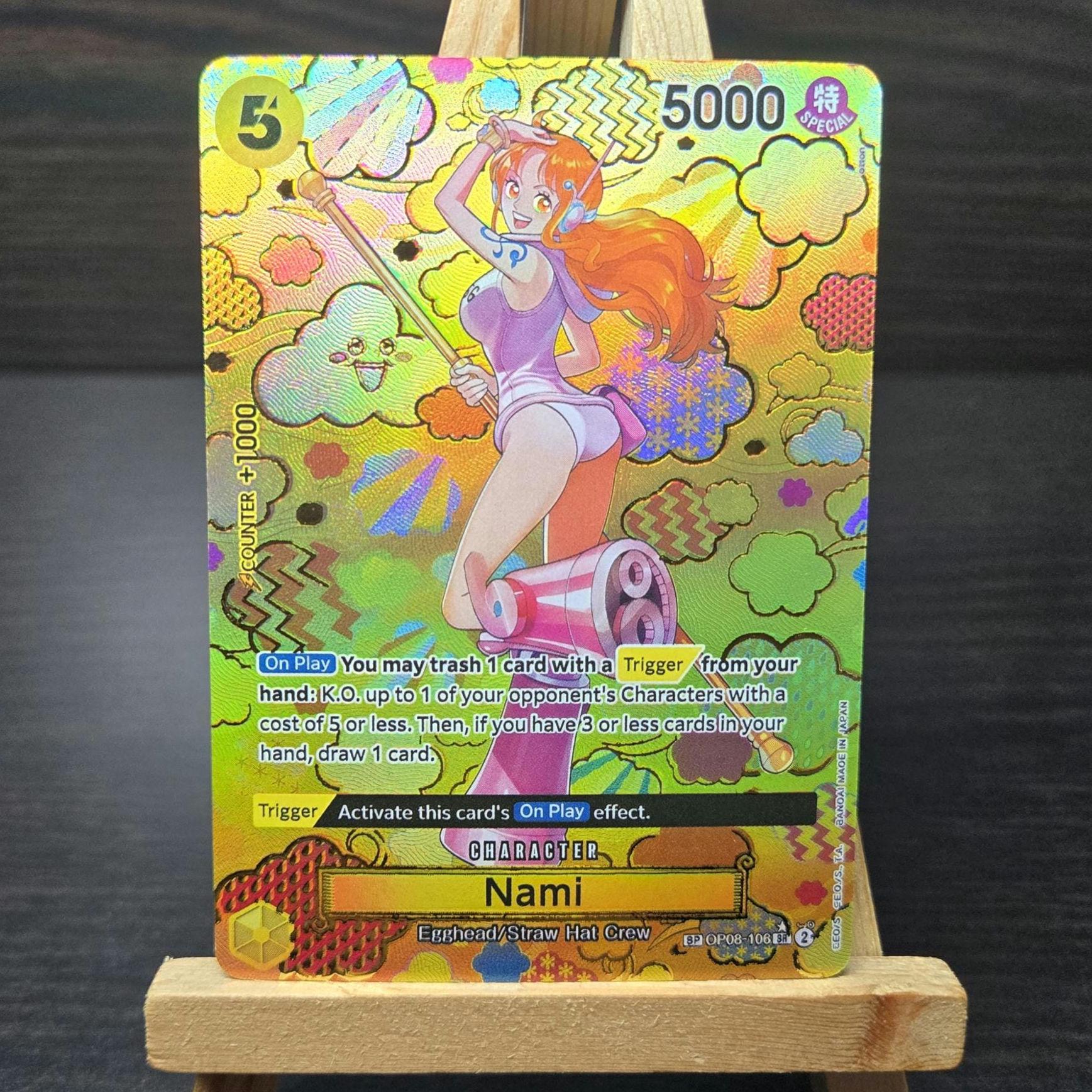 Nami One Piece Cards - Etsy