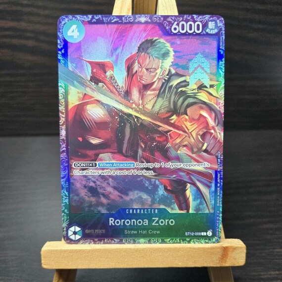 PROXY Roronoa Zoro ST12 Treasure Cup One Piece TCG Promo English