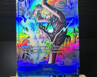 One Piece Proxy Card Holo - Sanji OP09-065 Character - Etsy