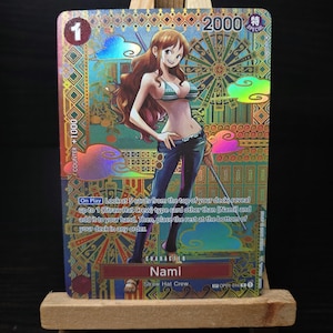 One Piece Nami Alt Art Op08-106 Proxy - Etsy