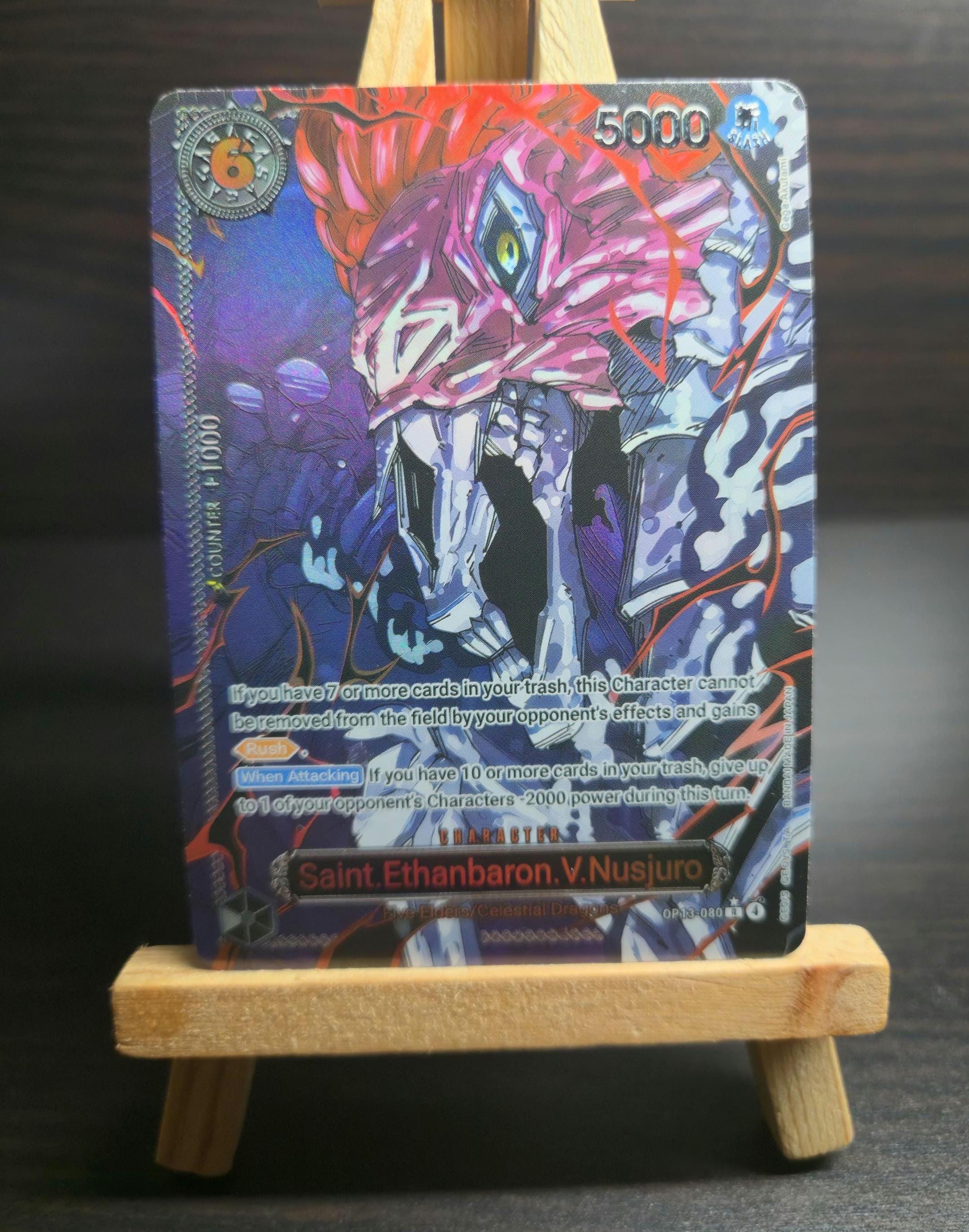 Proxy One TEXTURED PROXY One Piece Tcg OP 13 - Set of 5 Proxy - the Five Elders ...