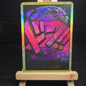TEXTURED PROXY Reiju Gold Donn!! One Piece TCG
