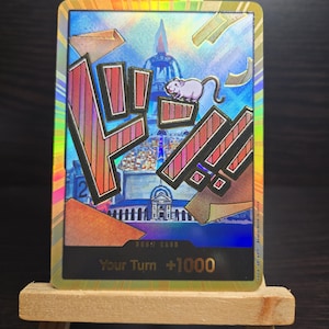 TEXTURED PROXY Iceberg Gold Donn!! One Piece TCG