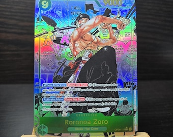 yuhiroto  Zorojuro Zoro-juurou OP05-067 SP Proxy One Piece Card Game - Etsy