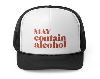 Może zawierać alkohol. Czapka kierowcy ciężarówki.