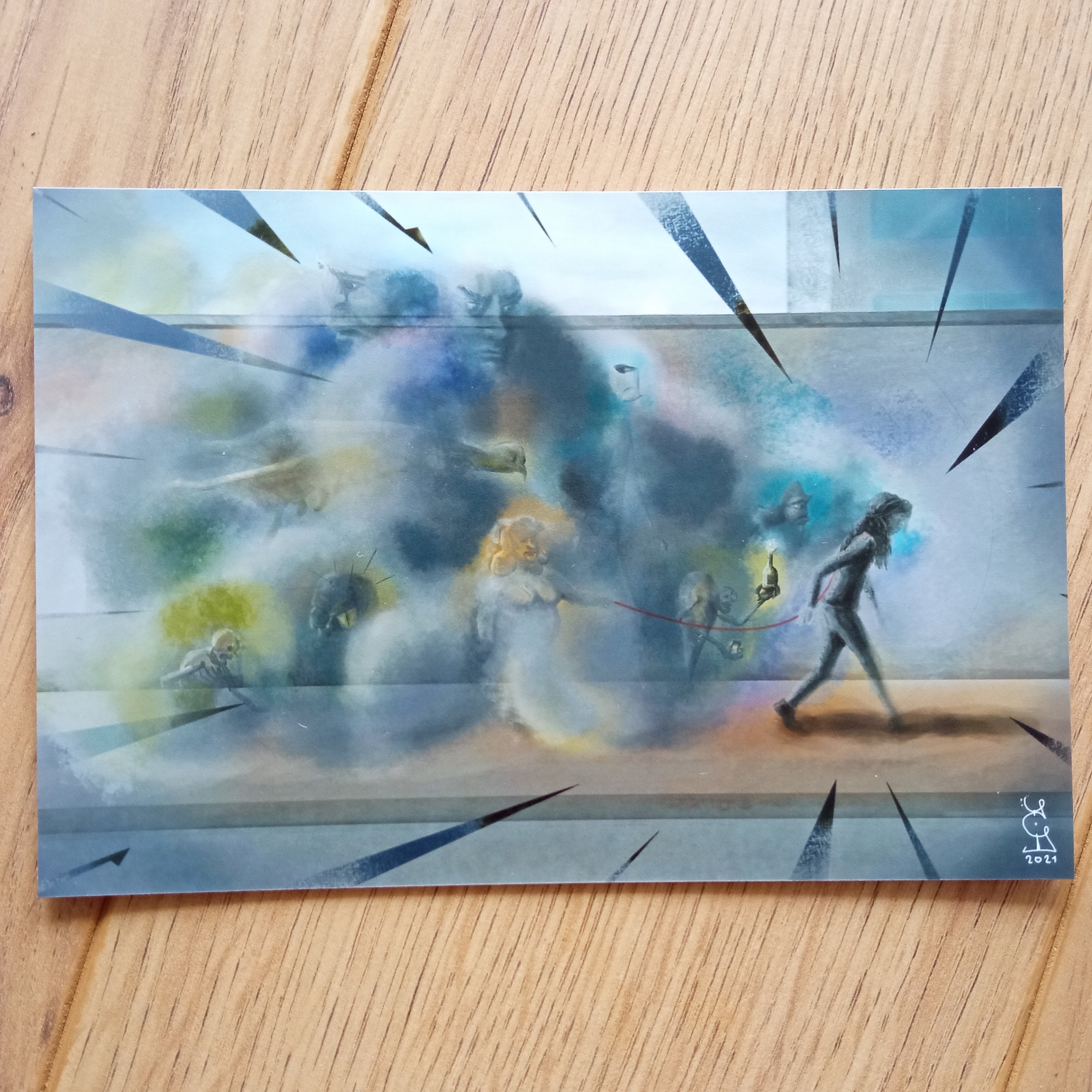 Carte Postale Petit Poster Photo Décoration à Offrir Plusieurs Supports Papier