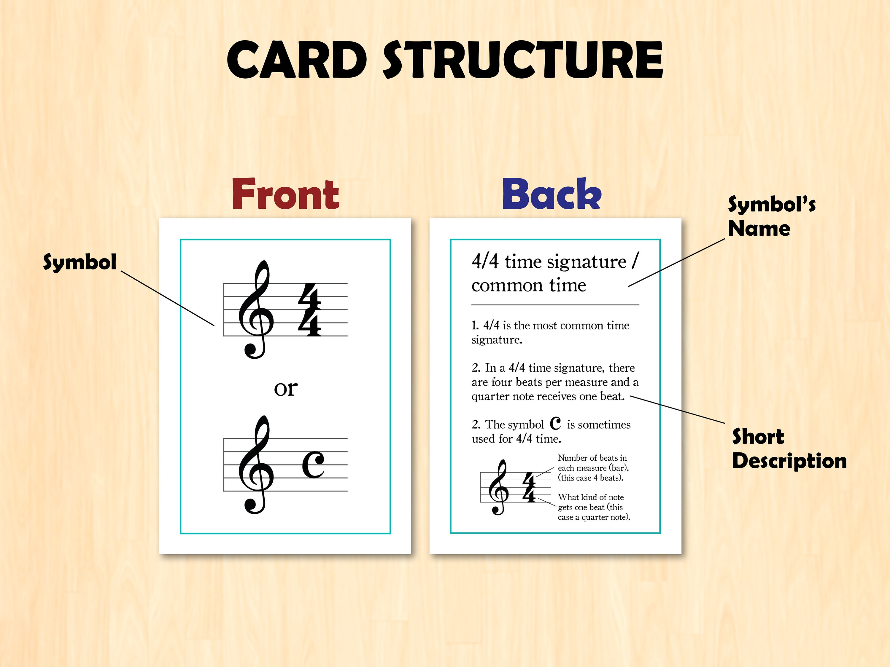 Music Symbols Flashcards Printable Set Music Theory Lupon gov ph Music Symbols Flashcards Printable Set Music Theory Lupon gov ph
