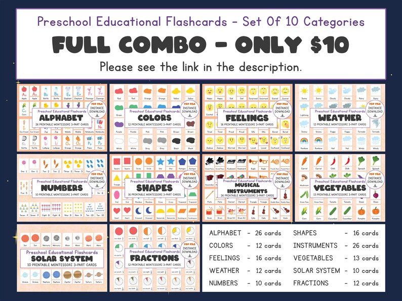 Solar System Flashcards: Montessori Planets Nomenclature Cards (PDF ...