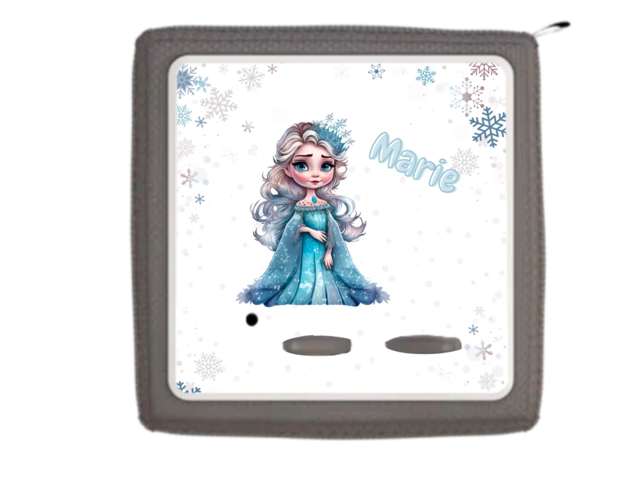 Schutzfolie Für Toniebox – Individueller Sticker Mit Mädchen-Motiv (braune Haare & Blumen), Kratzfest & Korrigierbar
