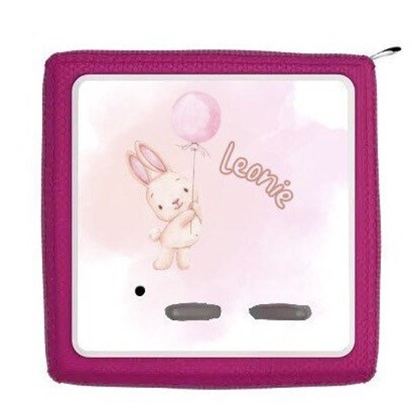 Toniebox Schutzfolie Rosa kleiner Hase Rabbit NEU auch mit Glitzer!