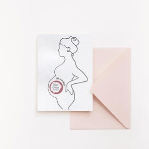 Rubbellos Schwangerschaft Schwangerschaftsbauch selbst beschriften super einfach Verkündung Schwangerschaft Trauzeugin Patentante fragen