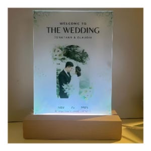 Acrylic Welcome Wedding Sign| Bridal Shower Sign | Wedding Center piece | Wedding Signage | Wedding Decor | Mr and Mrs Sign | Acrylic signs