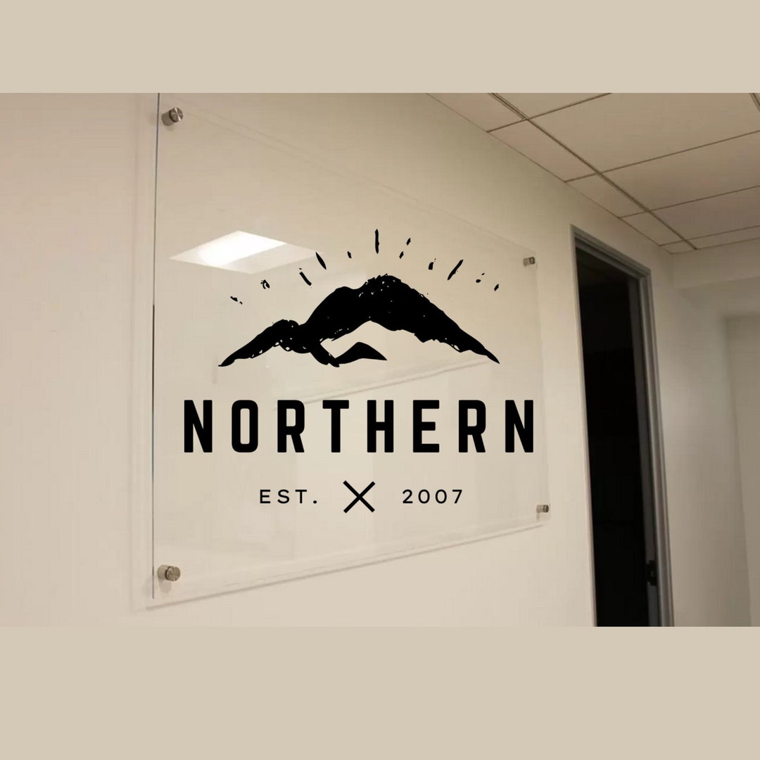 Acrylic Business Sign Business Sign for Wall Office Sign Etsy