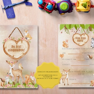 Einladungskarten Kindergeburtstag | VERSCHIEDENE DESIGNS | Kostenloser Versand