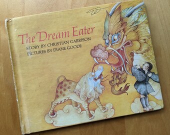 vintage 1978 The Dream Eater by Christian Garrison and Diane Goode | 1970s hardcover illustrated children's book