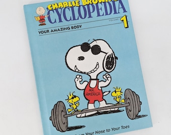 Charlie Brown's Cyclopedia Volume 1 Your Amazing Body Vintage 1990