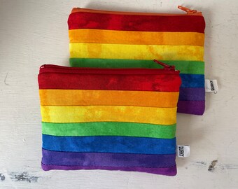 Rainbow mini pouch