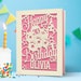 Personalized Happy Birthday Card Paper Cut Happy Birthday Card for Him Her Women Girl Boy Men Custom Gift for 16th 18th 21st 30th Birthday 