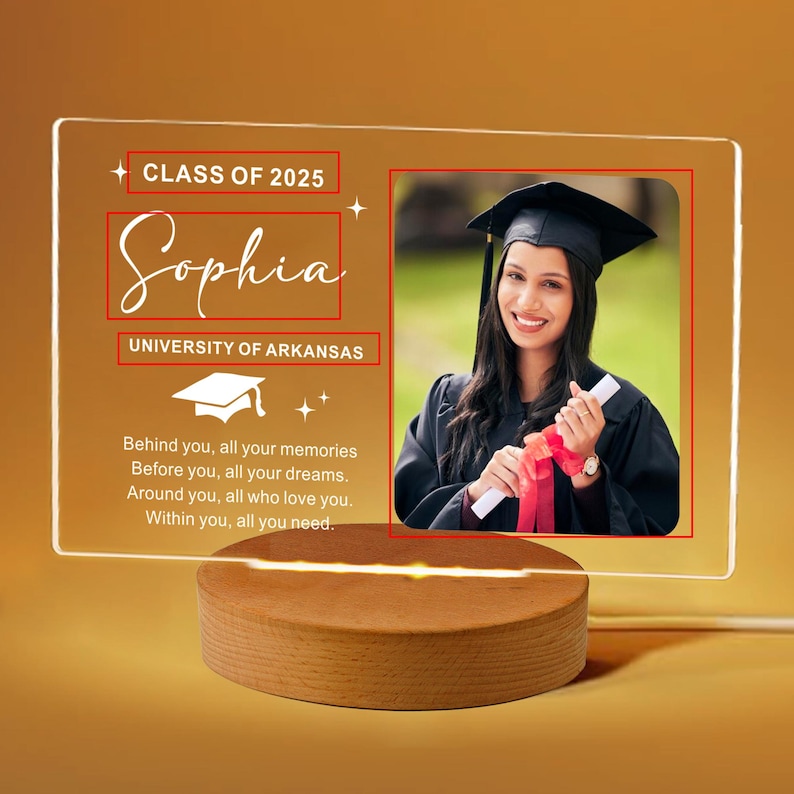 Custom College Graduation Gifts for Women Him Her 2026 Graduation ...