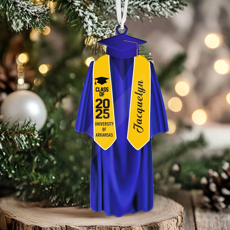 Personalized Graduation Ornaments Class of 2025 Graduation Decorations ...