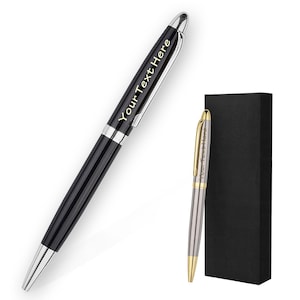 Personalized Pens Custom Pens Personalized Pens with Name Engraving Engraved Pens Personalized Gift for Birthday Christmas Gradutaion