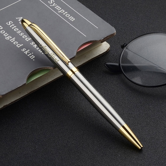Personalized Pen for Men Women Personalized Pens Gift for Business Husband Daddy Engraved Pen Custom Pens with Name for Birthday End of Term