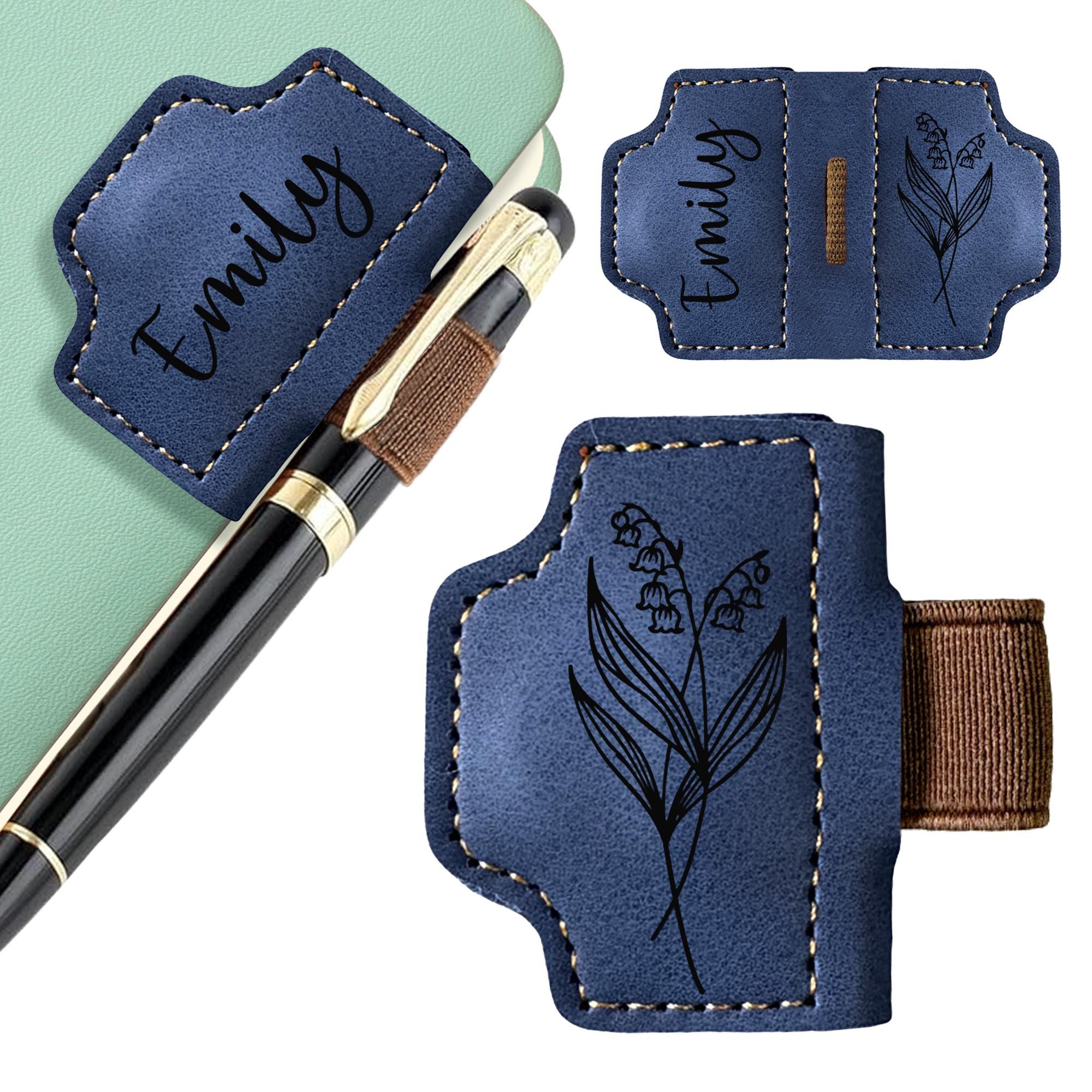 Personalized Bygone Mark Bookmark With Pen Holder, Jamaica