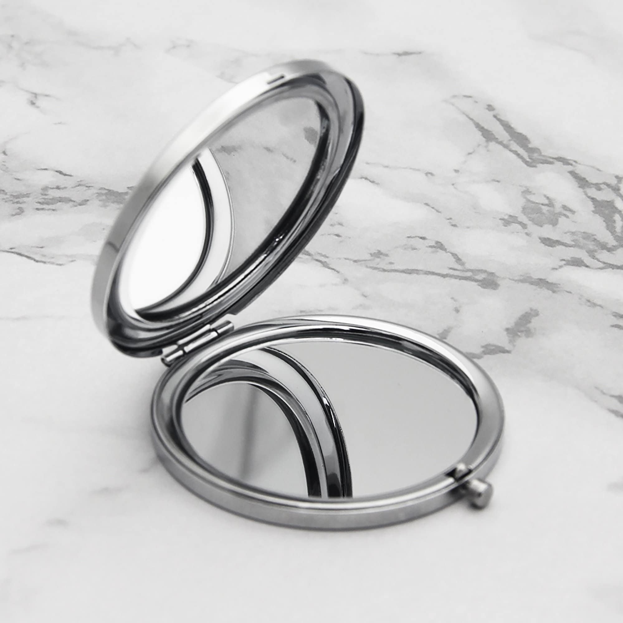 Peayale Graduation Gifts For Her - Engraved Makeup Mirror For College Or High School Grads