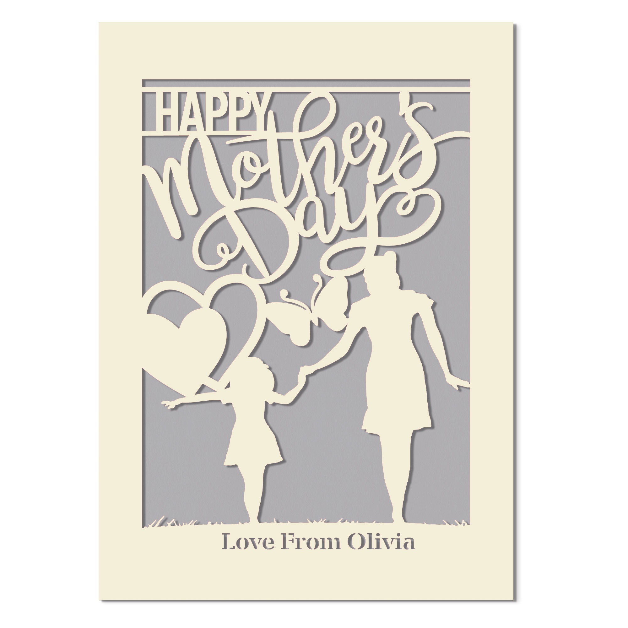 Personalized Mothers Day Card Custom Mothers Day Gifts for Women Her ...