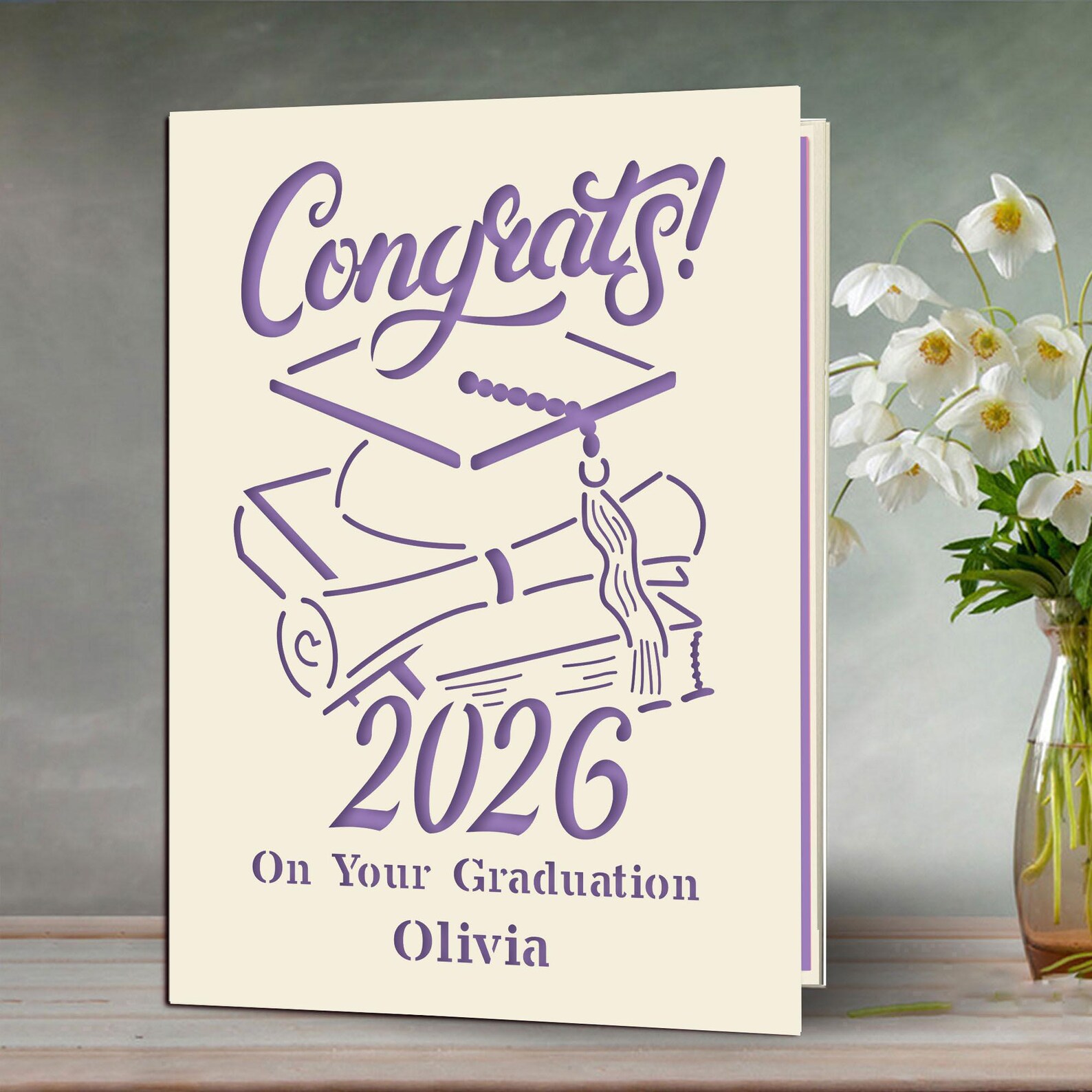 Personalised Graduation Cards for Him Her Graduates Students ...