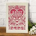 see more listings in the Wedding/Anniversary Card section