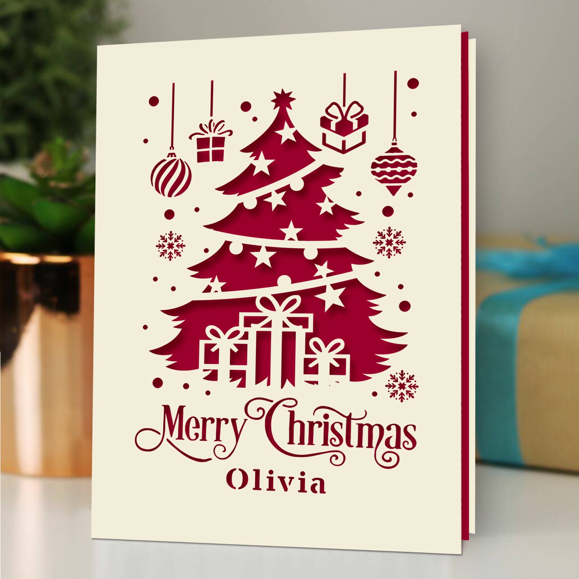 Huxters Weihnachtskarte Für Sohn – „Have A Cracking Christmas“ – Lustig, Blanko Innen – Mit Recyceltem Umschlag