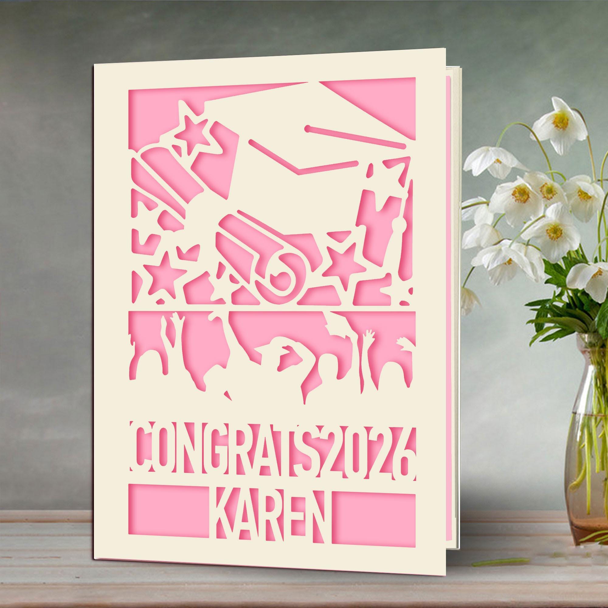 Personalized Graduation Cards for Graduates Students Friends ...