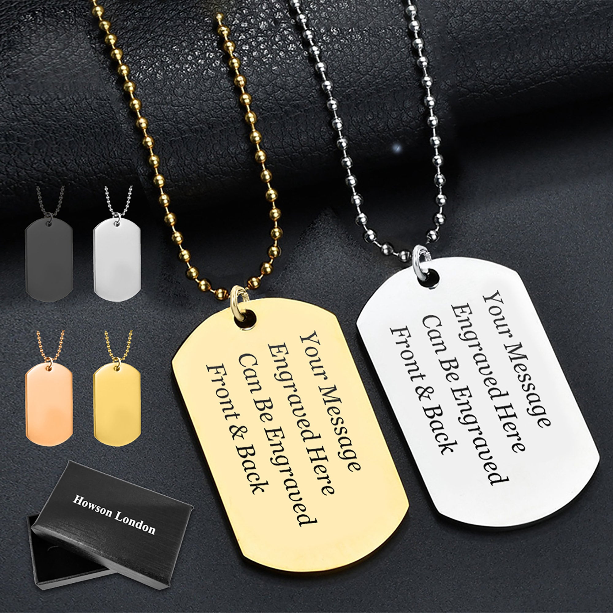 what do dog tags represent