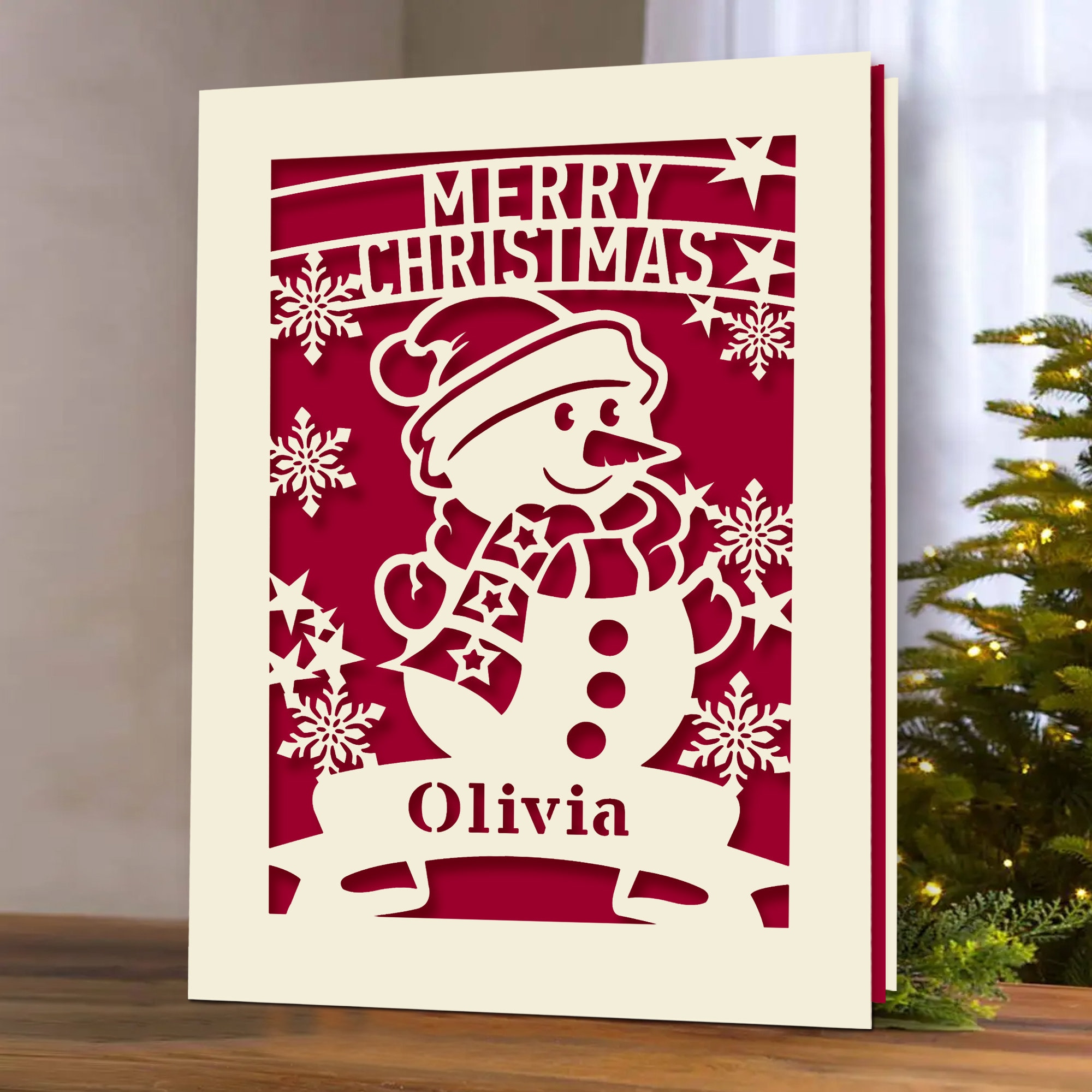Christmas Cards Gifts Personalized Christmas Cards 2025 Custom Merry