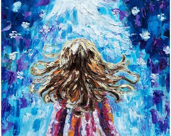 I love the life in her eyes. LukFun DIY Oil Painting Paint
