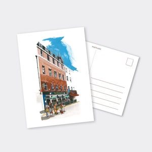 The French House - A6 Postcard - Soho, London - SOHO GIFT STORE
