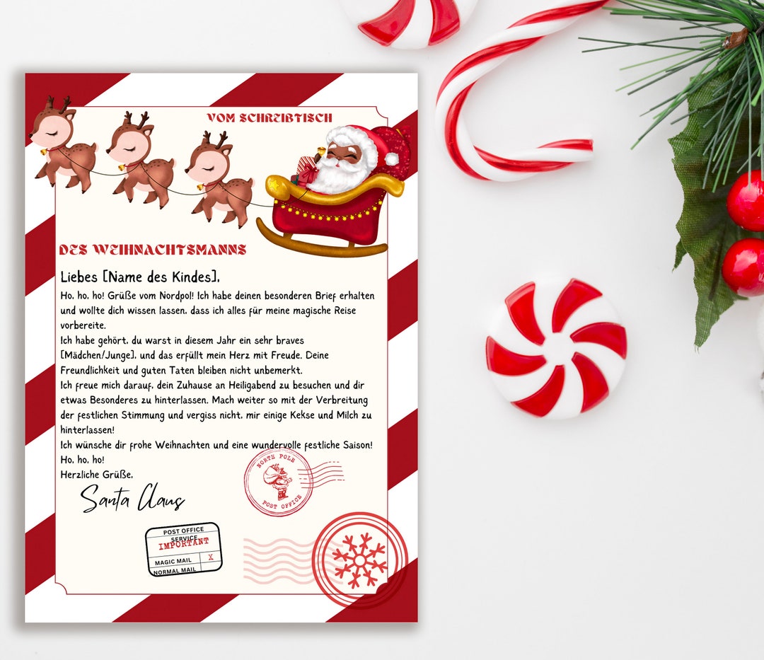 Wichtelbriefe Zum Ausdrucken, Personalisiertes Magisches