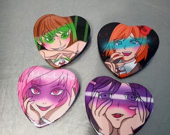 Doki Doki Literature Club DDLC Yandere Pins