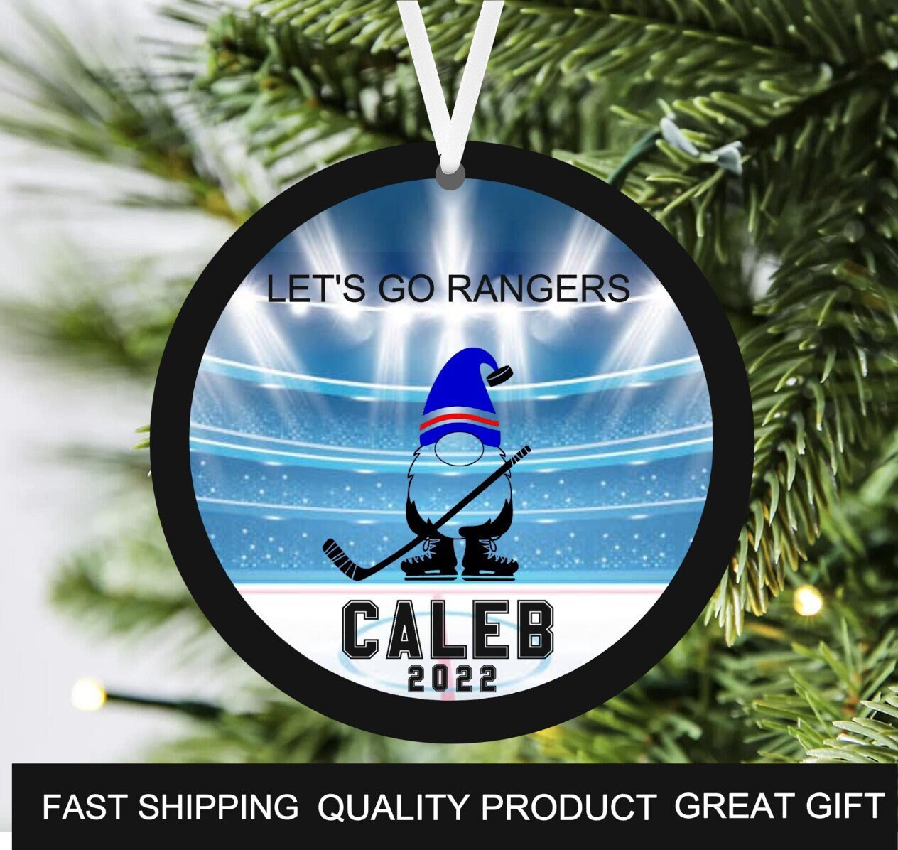 New York Rangers Holiday Supplies, Rangers Christmas Decorations