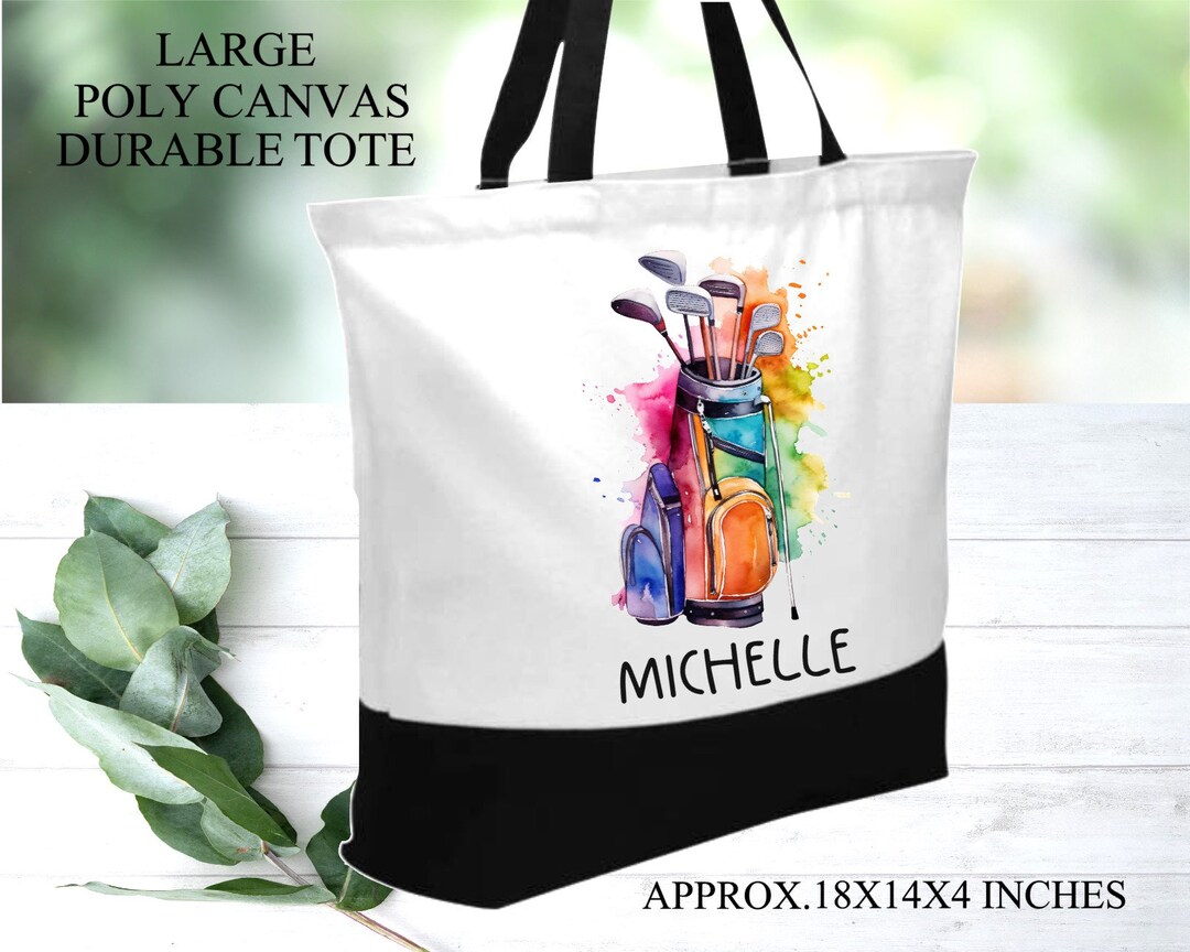 Personalized Golf Bag, Golf Tote Bag, Golf Travel Bag, Womens Golf Bag