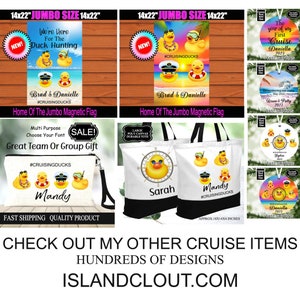 Custom Girls Trip Cruise Banner, Bright Girls Cruise Door Decoration , Cruise Door Flag, Cabin Door Decoration, Magnetic Cruise Flag, image 7