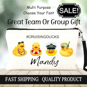 Cruise Duck Carry Bag, Cruise Duck Cosmetic Bag, Cruise Duck Hunting Bag, Cruise Duck Document Bag, Cruise Duck Wristlet, Cruise Duck Bag