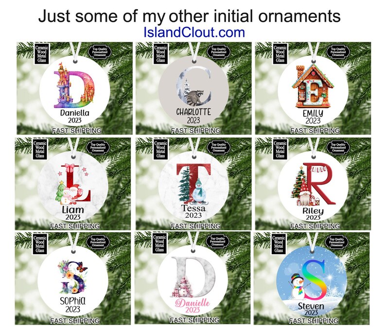 Custom Golf Ornament, Golfer Ornament, Golf Clubs Ornament, Gift for