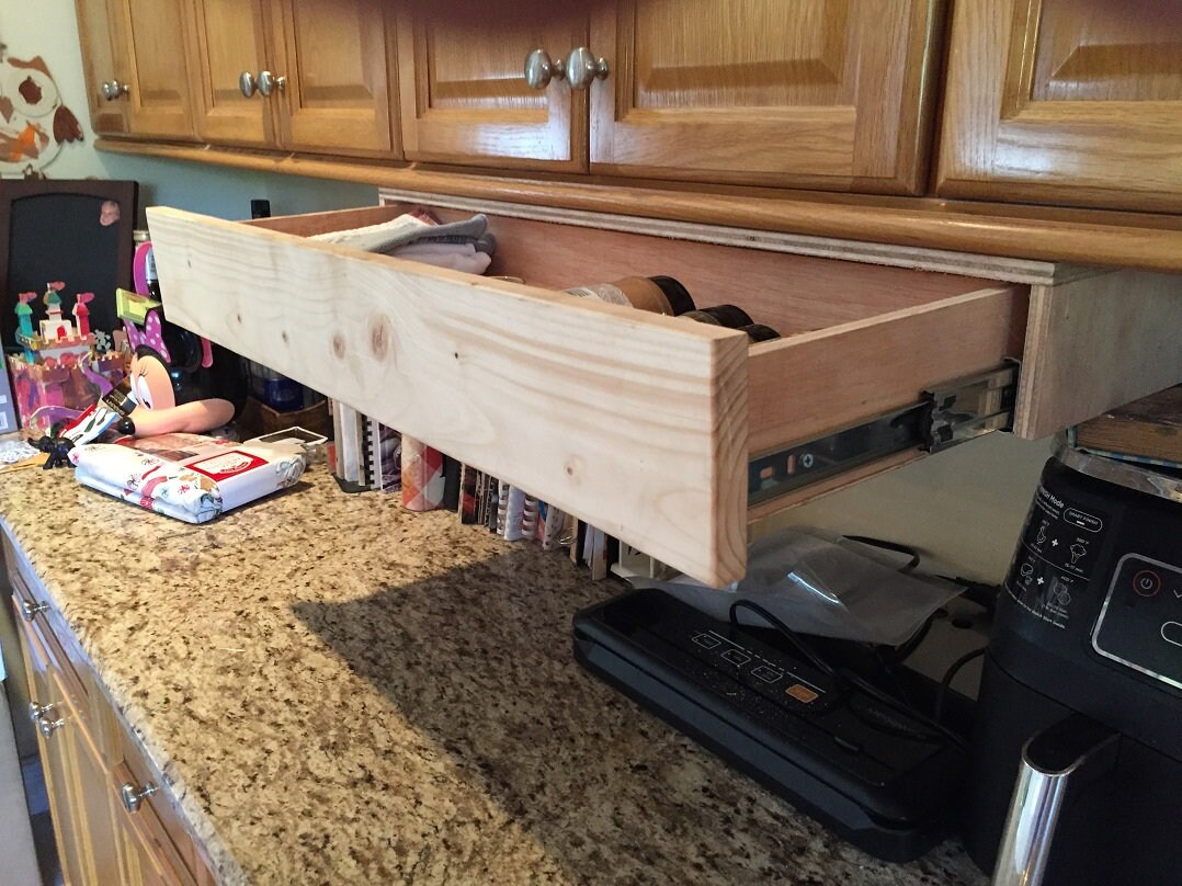 Drawer /  24" wide unit / Under Wall Cabinet Drawer
